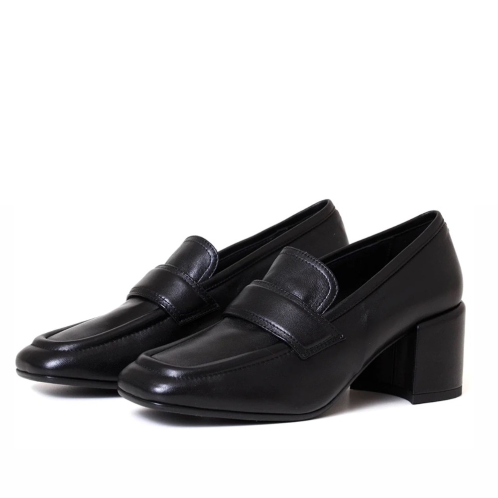 Halmanera Cecil 21 Leather Pump - Baron Nero